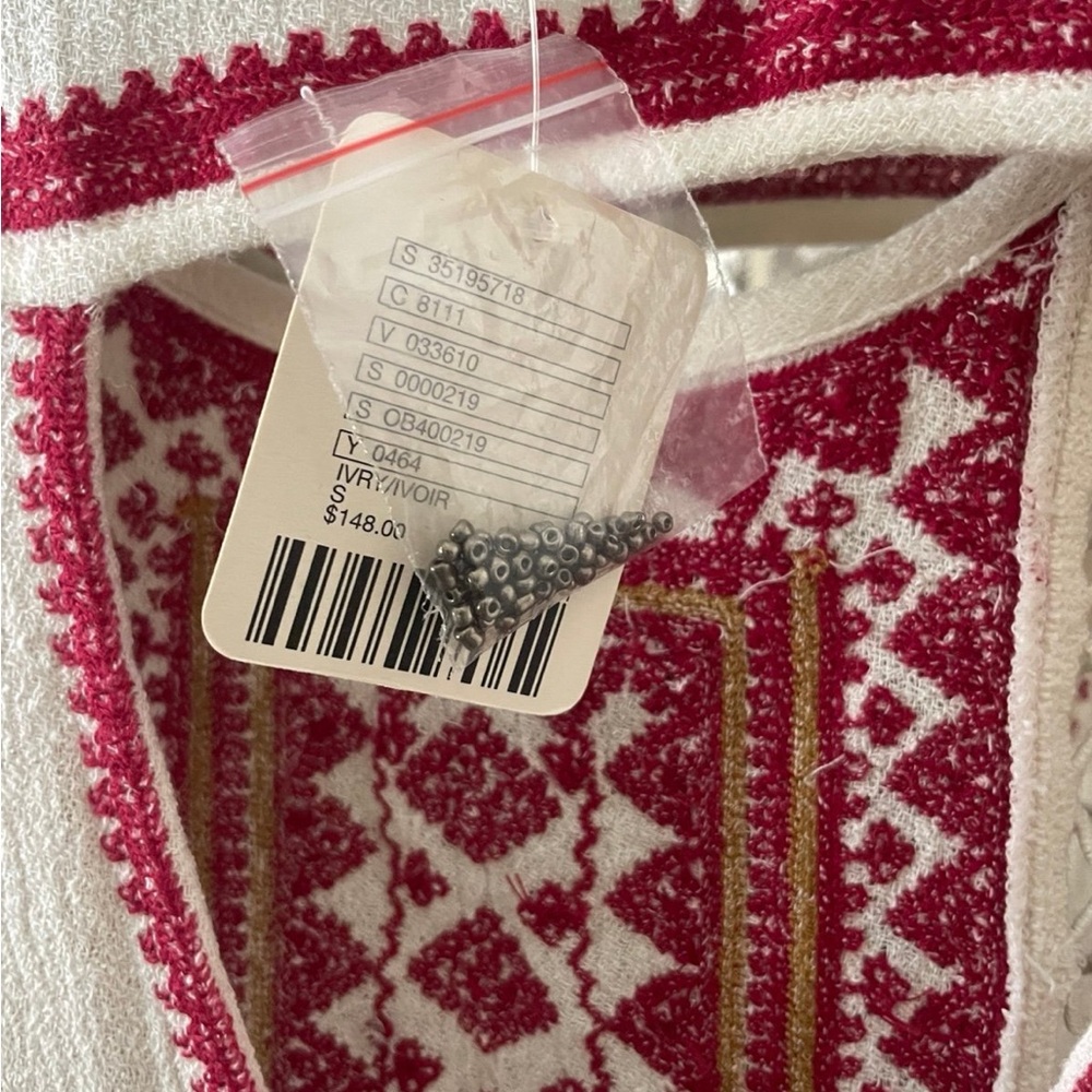 Free People Embroidered Tunic Dress - Picture 4 of 5